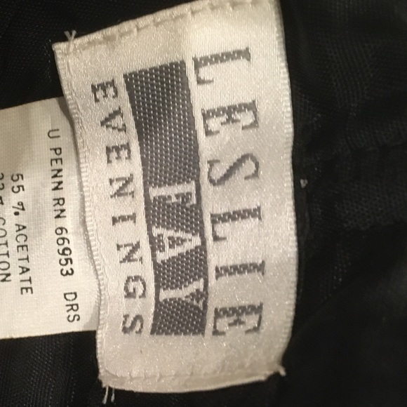 Leslie Fay evenings dress size 6 Gorgeous strapless green fit and flare - Picture 10 of 10